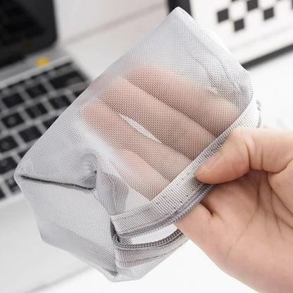 Nylon Mesh Zipper Pouch