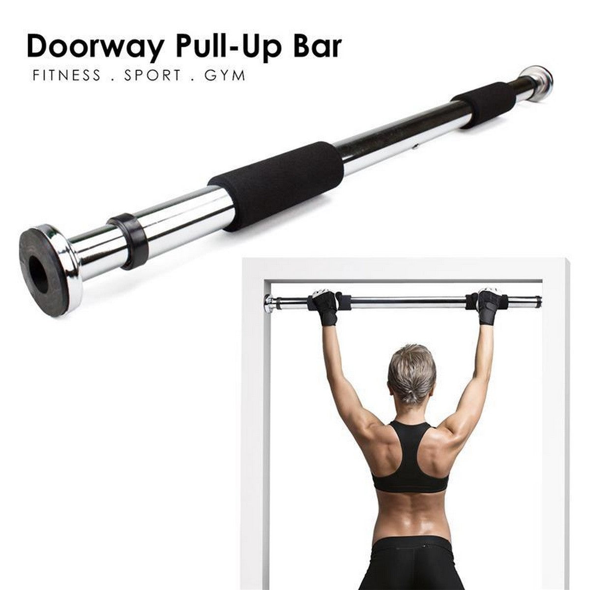 Adjustable Doorway Pull-Up Bar
