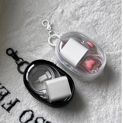 Transparent Travel Organizer Bag With Key Chain