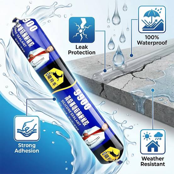 Waterproof Silicone Sealant For Roof & Leak Repair