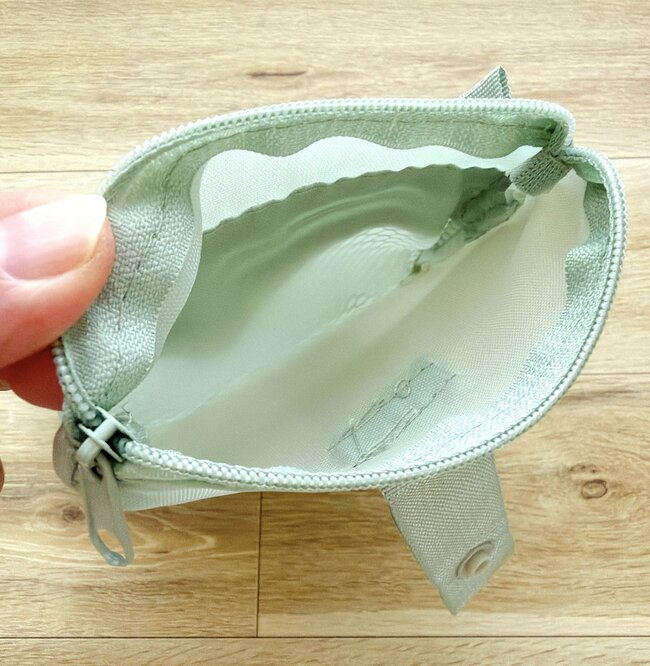 Foldable 3 Pockets Mesh Pouch