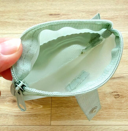 Foldable 3 Pockets Mesh Pouch