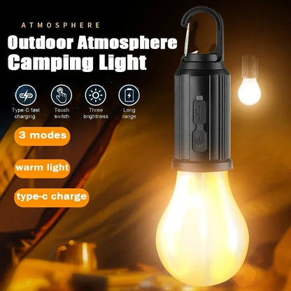 Outdoor USB Rechargeable LED Lamp Bulbs