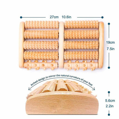 Wooden Foot Massager
