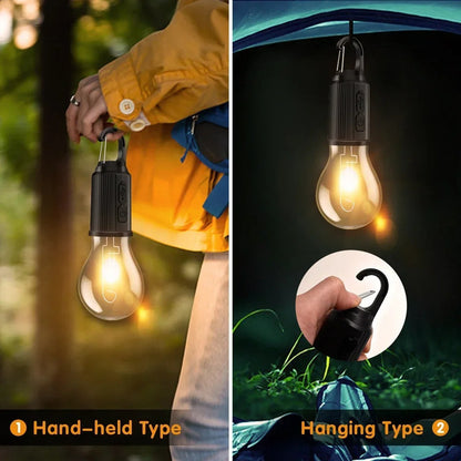 Outdoor USB Rechargeable LED Lamp Bulbs