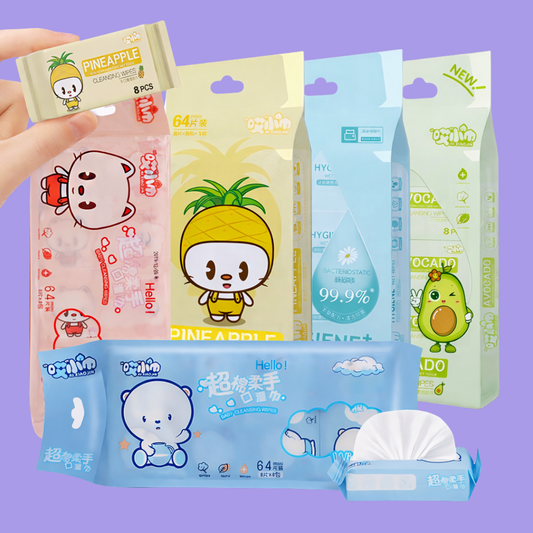 Portable Mini Baby Wipes (64PCS)