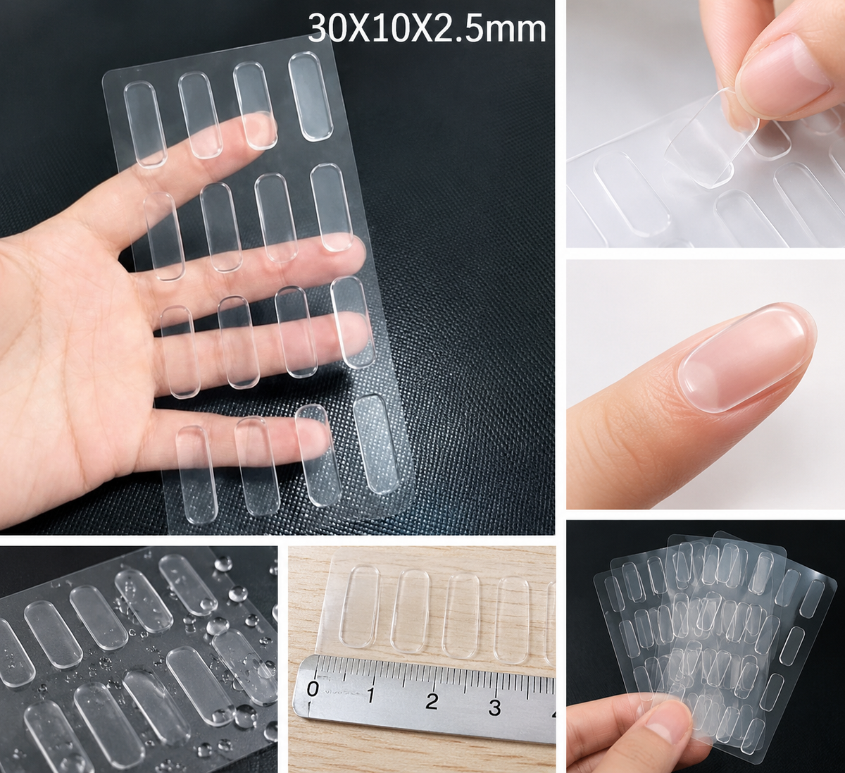 Self Adhesive Rubber Transparent Bumper Pads