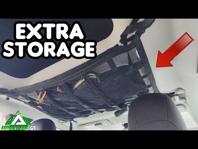 Universal Car Ceiling Mesh Storage Organizer