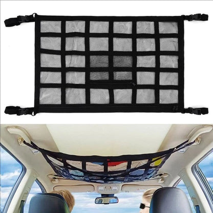 Universal Car Ceiling Mesh Storage Organizer