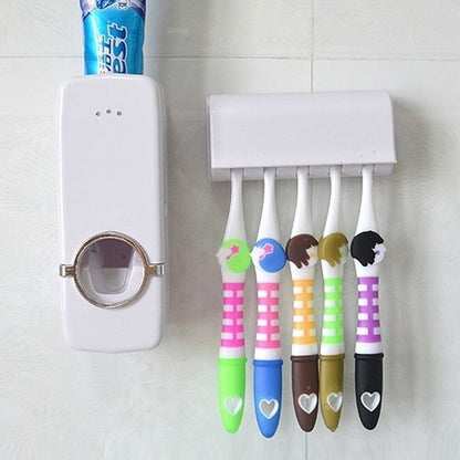 Convenient Toothpaste Dispenser with Holder